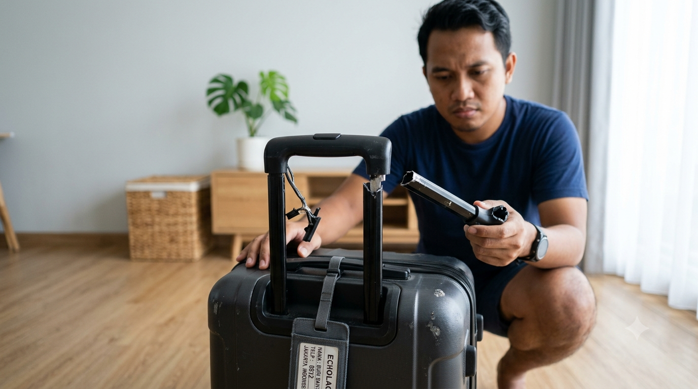 Kenapa Handle Koper Rusak & Kapan Harus Diganti