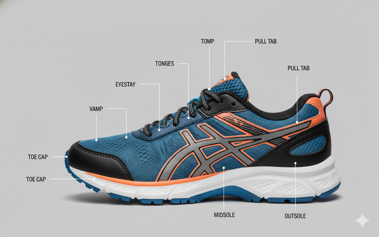 Mengenal Perbedaan Outsole, Midsole, dan Insole