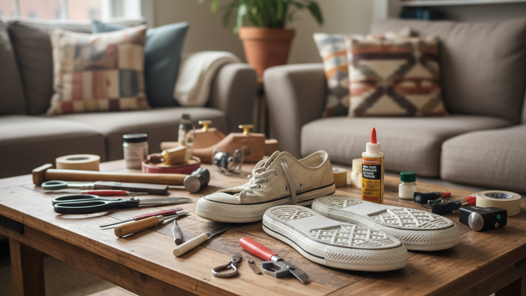 Alat dan Bahan yang Dibutuhkan untuk Cara Mengganti Sol Sepatu Sendiri