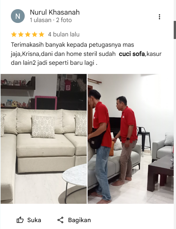 Review Pelanggan Tentang Home Steril