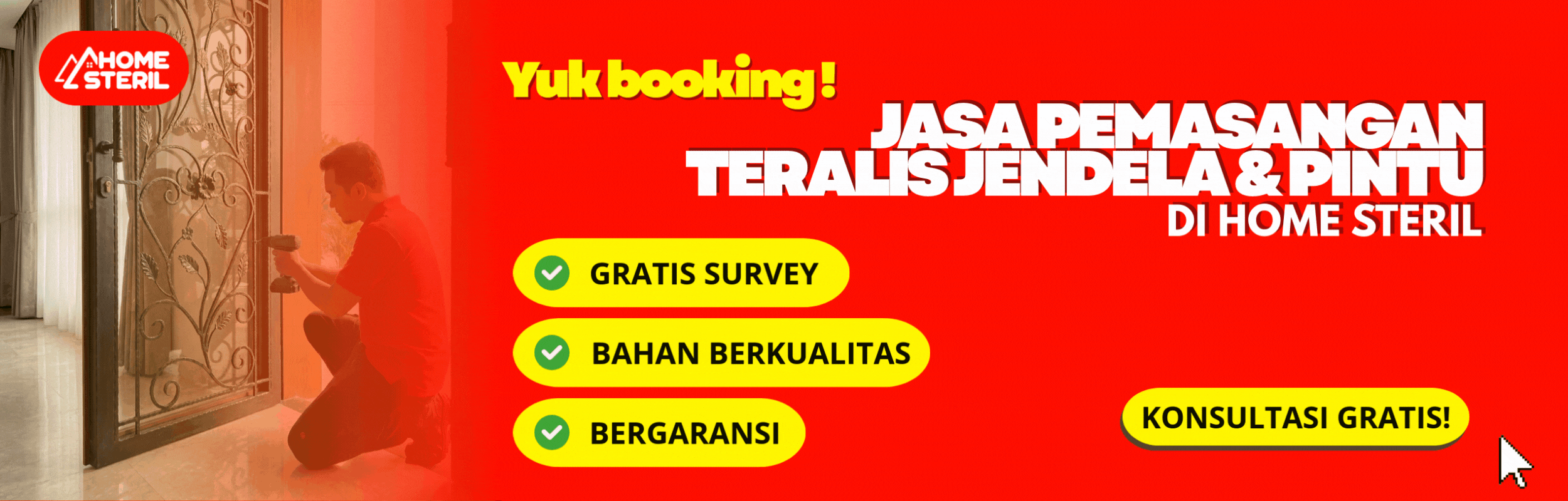 Jasa Pasang Teralis Jendela dan Pintu di home-steril.com