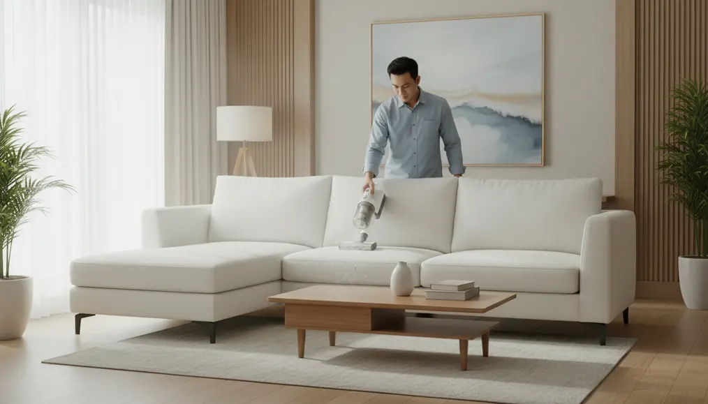 Tips Tambahan untuk Perawatan Sofa Agar Terhindar dari Noda Lengket