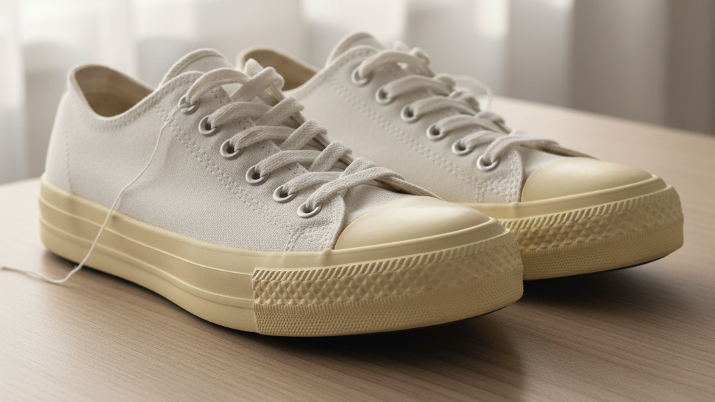 Sepatu Oksidasi dan Menguning (Yellowing)