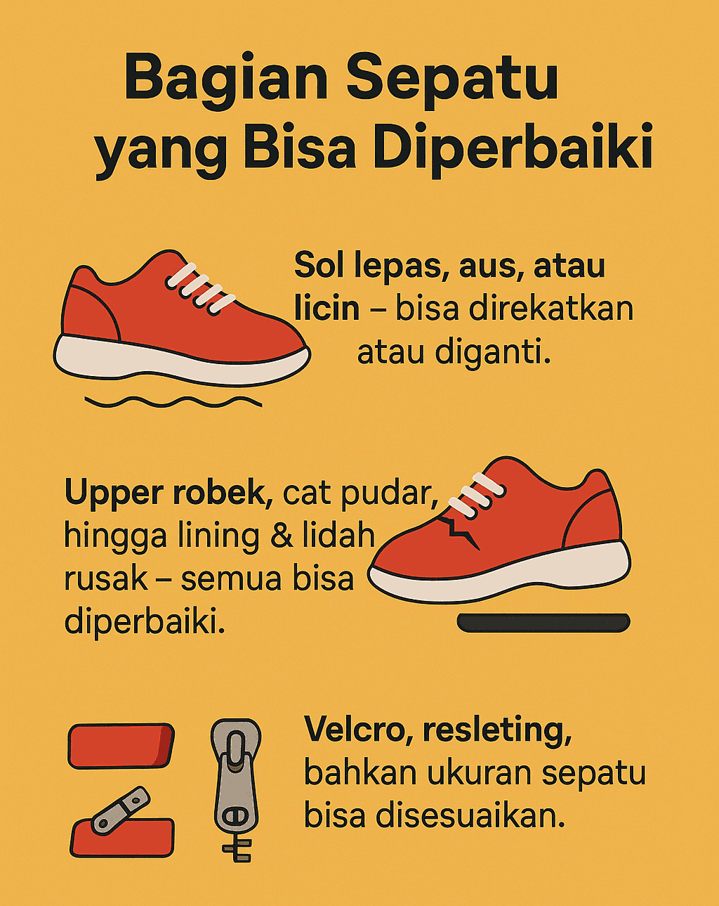 Infografik: Keuntungan Ambil Paket Repair + Cuci