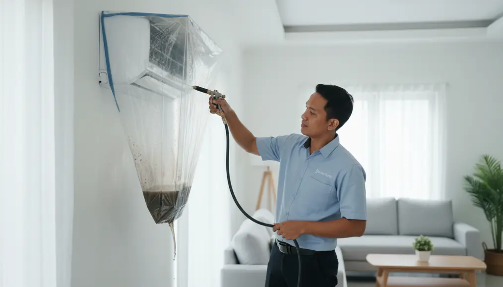 Cara Bersihkan AC Mandiri vs Jasa Profesional: Mana Pilihan Terbaik?