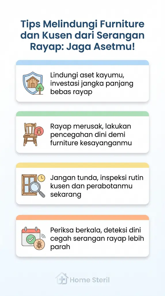 Tips Melindungi Furniture dan Kusen dari Serangan Rayap: Jaga Asetmu!