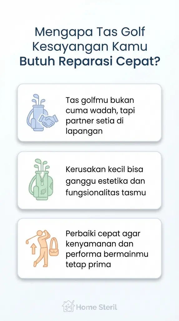 Mengapa Tas Golf Kesayangan Kamu Butuh Reparasi Cepat? - home-steril.com