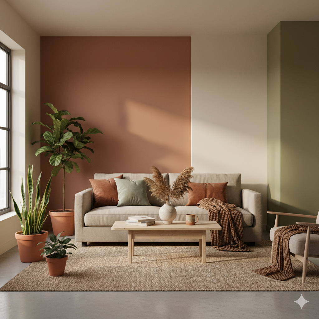 Warna Earth Tone: Kembali ke Alam, Hangat dan Nyaman