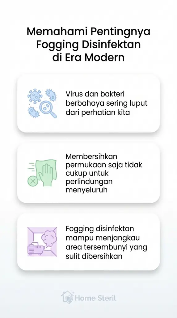 Memahami Pentingnya Fogging Disinfektan di Era Modern