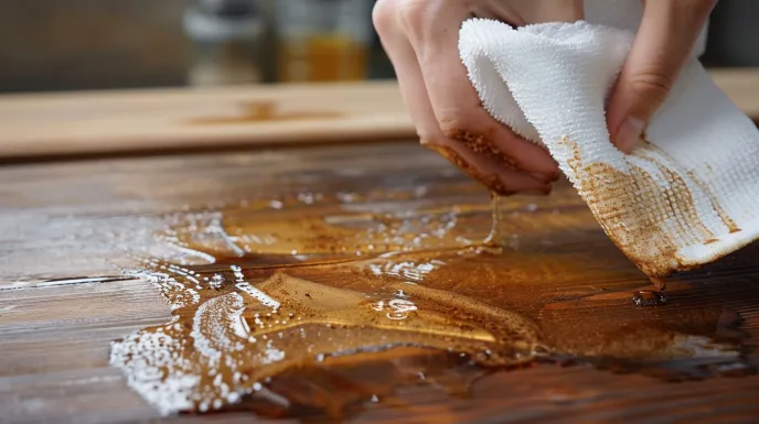 Cara Menghilangkan Noda Kopi di Meja Kantor