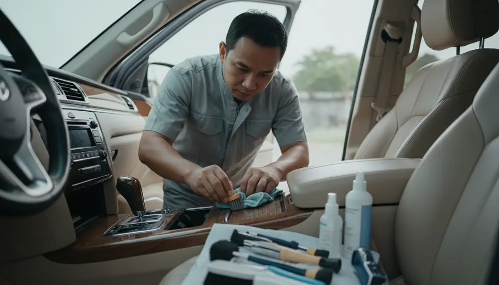 Proses Profesional Cuci Interior Mobil di Tangerang Selatan