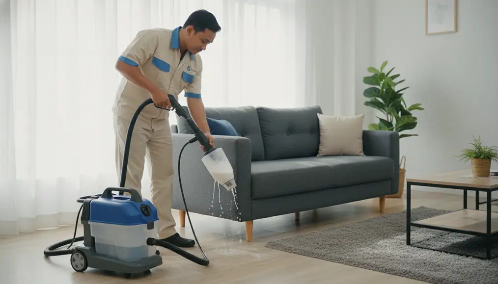 Proses Deep Cleaning Sofa di Home Steril: Jasa Cuci Sofa Berpengalaman