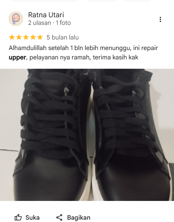 Rating Ulasan Pelanggan Sneakershoot