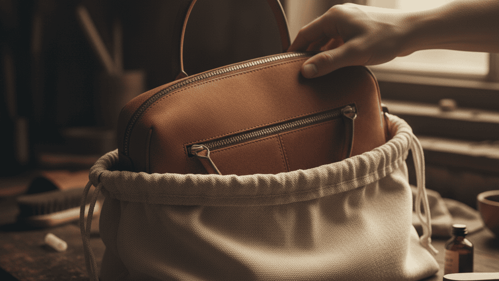 Perawatan Rutin dan Penyimpanan Tas Bahan Kulit Suede