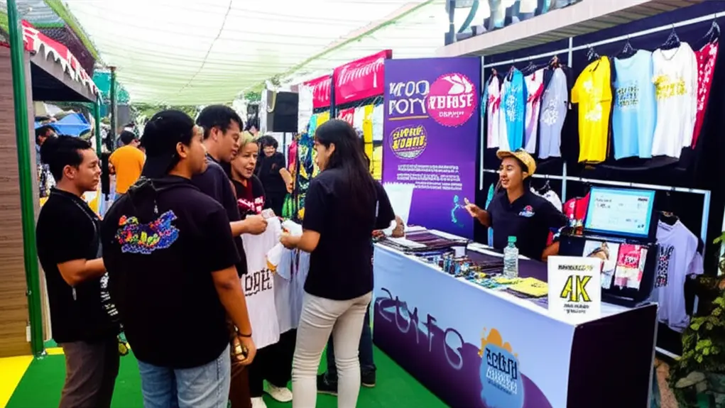 Pemasaran Offline Baju Satuan: Event Lokal