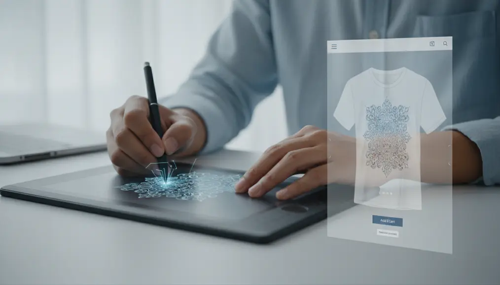 Model Bisnis Revolusioner: Jual Desain Tanpa Cetak Sendiri