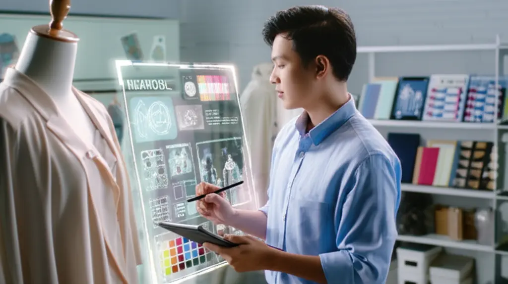 Sablon Baju Futuristik: Pakaian Interaktif Sentuhan, Cahaya, Suara