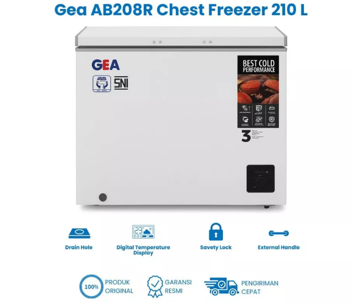 Gea AB208R Chest Freezer