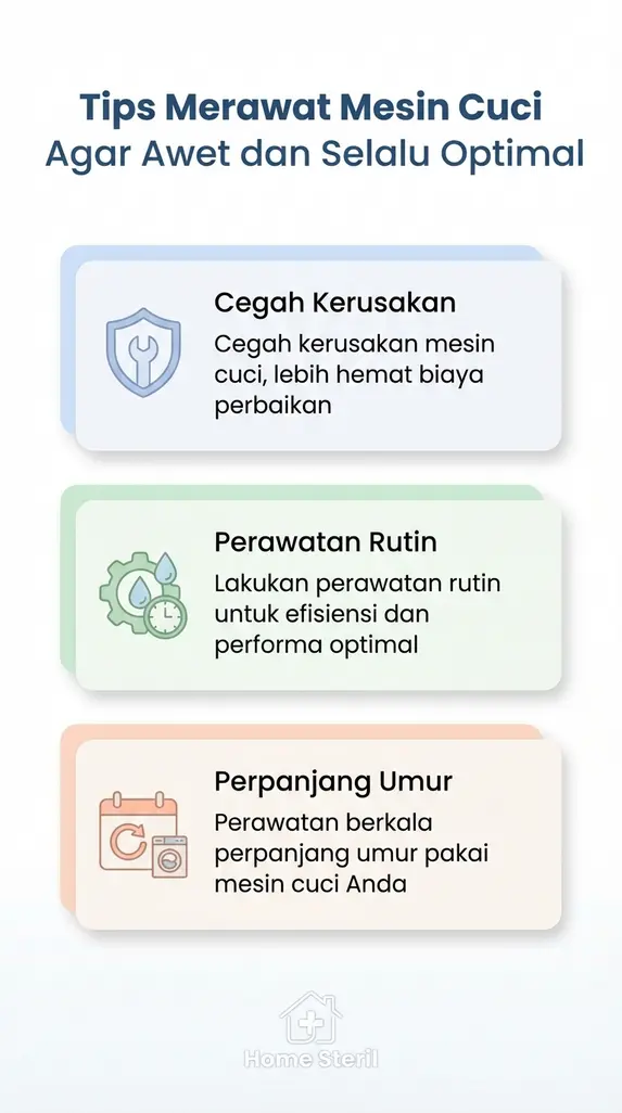 Tips Merawat Mesin Cuci Agar Awet dan Selalu Optimal