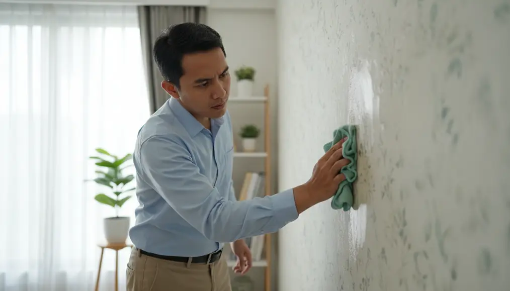 Cara Membersihkan Wallpaper Dinding dengan Teknik yang Tepat