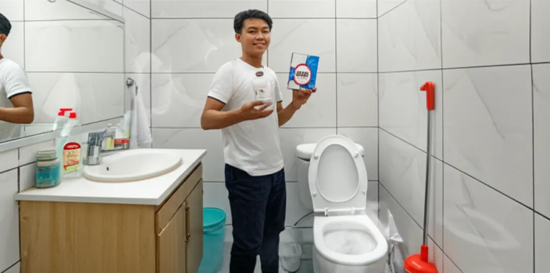 Cara Praktis Mengatasi WC Mampet dengan Bahan Alami