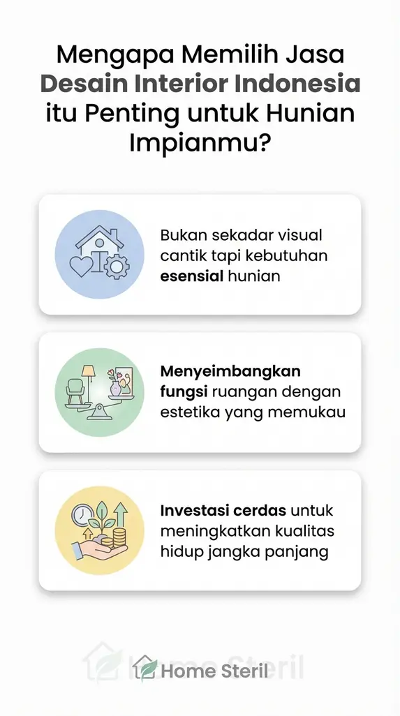 Mengapa Memilih Jasa Desain Interior Indonesia itu Penting untuk Hunian Impianmu?