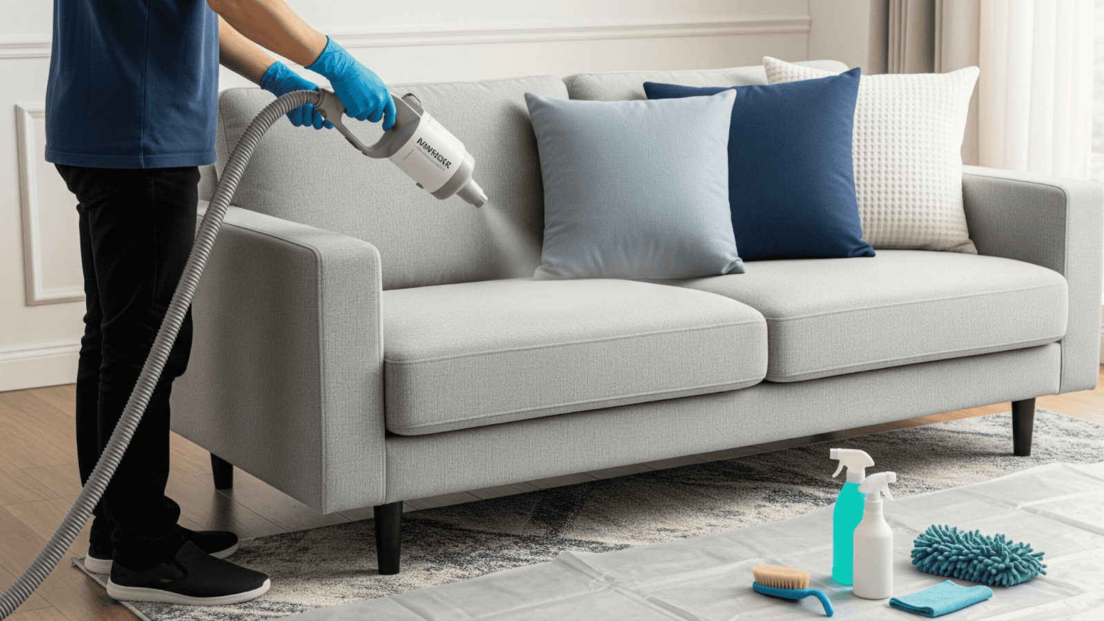 Mencegah dan Mengatasi Sofa Kena Bekas Keringat Sejak Awal