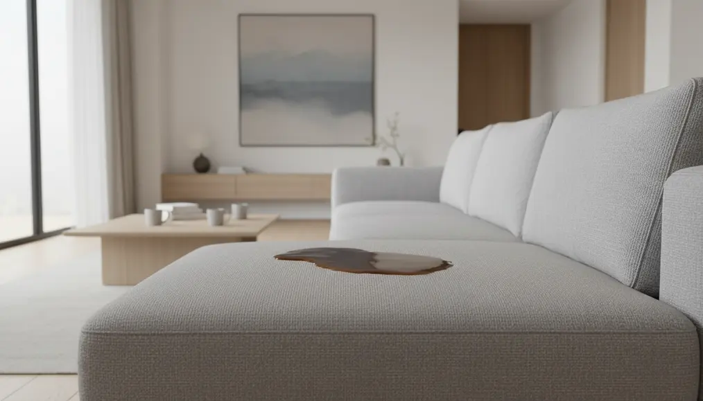 Mengapa Sofa Berbahan Kain Cepat Menyerap Noda?