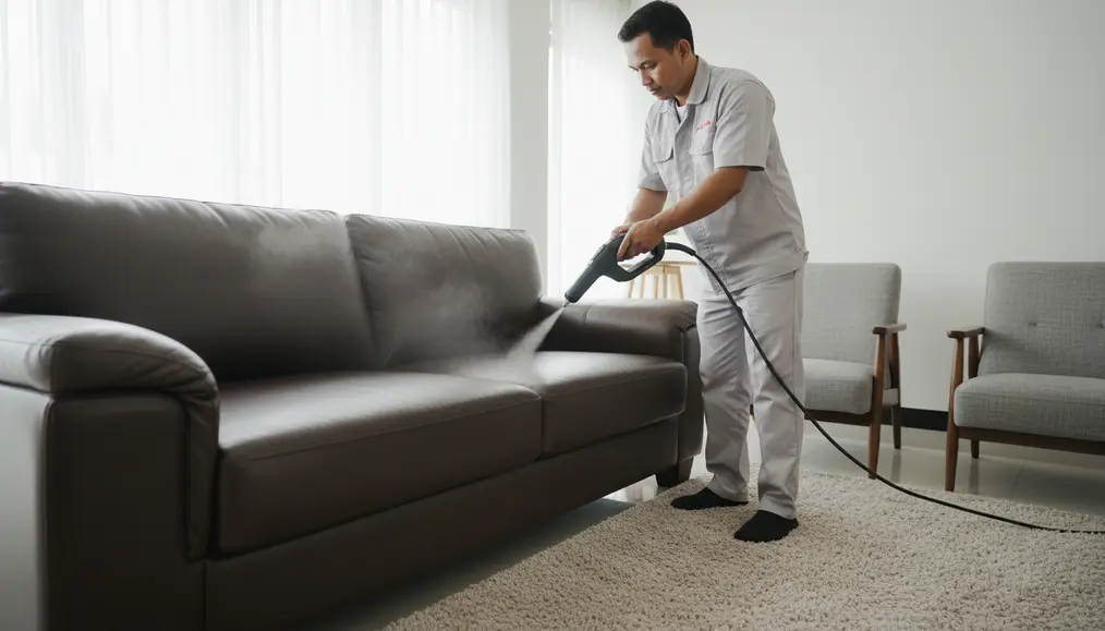 Manfaat Jasa Cuci Sofa Berbasis Uap untuk Sofa Kulit: Solusi Pembersihan Terbaik