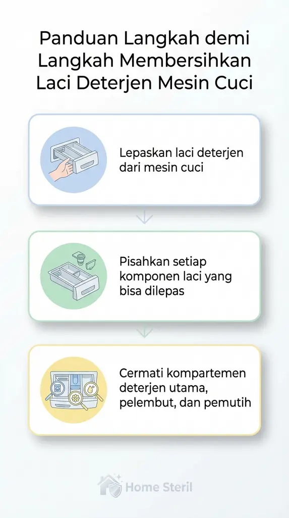 Panduan Langkah demi Langkah Membersihkan Laci Deterjen Mesin Cuci