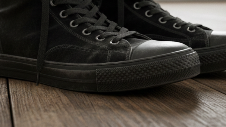 Mengapa Sepatu Beludru Hitam Sering Memudar dan Cara Mengatasinya?