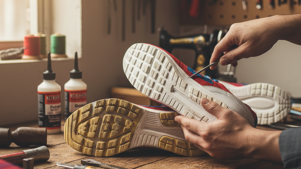 Teknik Merekatkan Upper dan Sol Sepatu Sneakers vs Sepatu Kulit