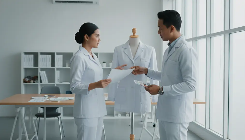 Strategi Desain Baju Satuan Custom Lab & Medis yang Menarik