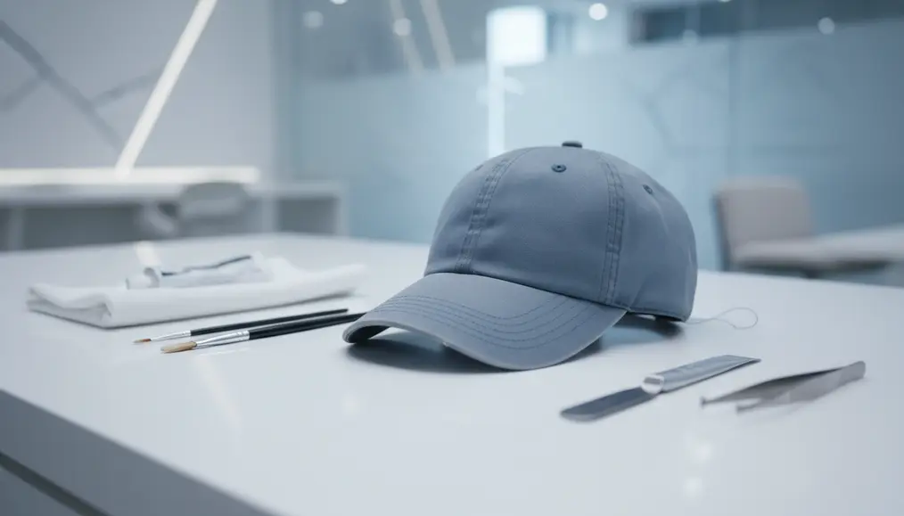 Repaint Topi Bahan Poliester (Polyester): Tantangan & Solusinya