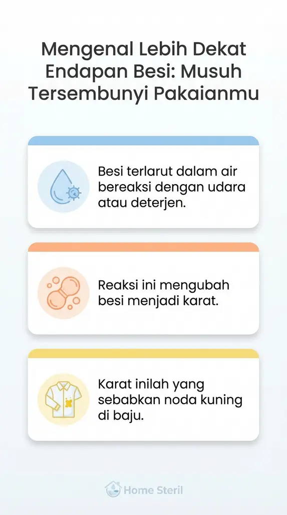 Mengenal Lebih Dekat Endapan Besi: Musuh Tersembunyi Pakaianmu