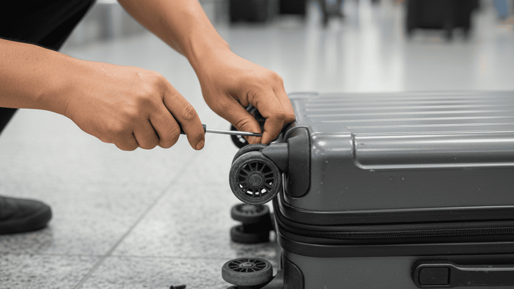 Cara Mengganti Roda Koper dengan Mudah