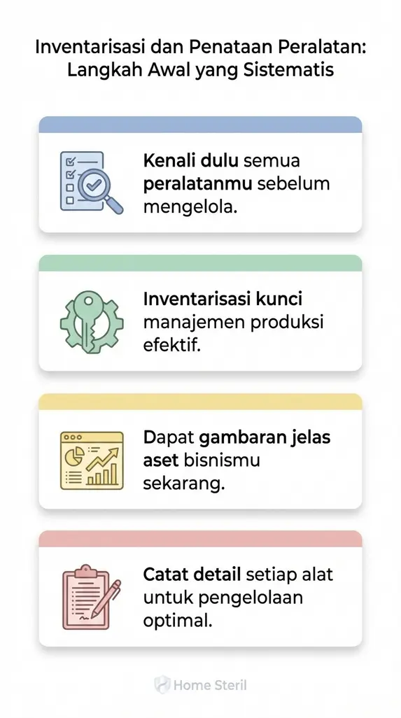 Inventarisasi dan Penataan Peralatan: Langkah Awal yang Sistematis