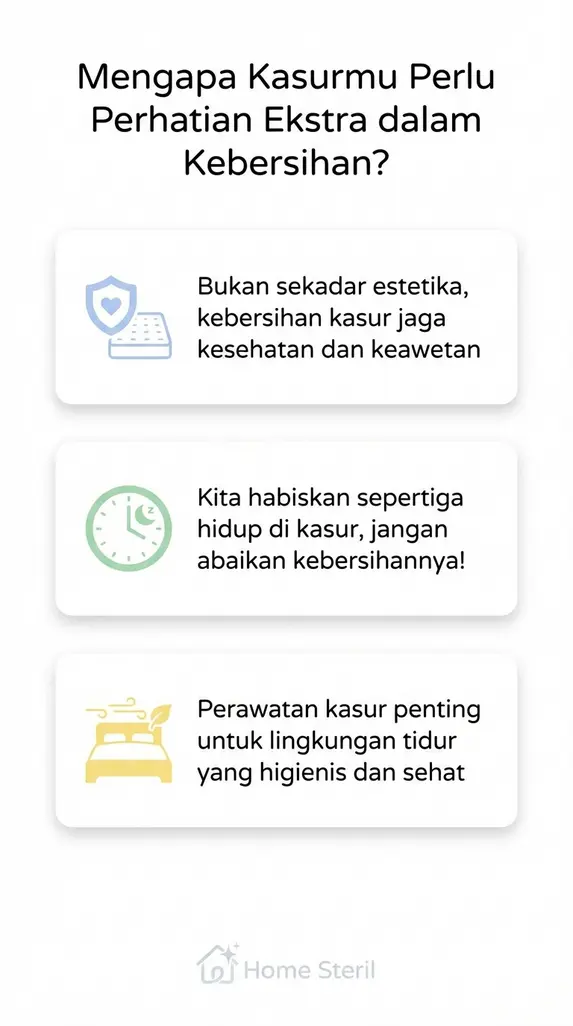 Mengapa Kasurmu Perlu Perhatian Ekstra dalam Kebersihan?