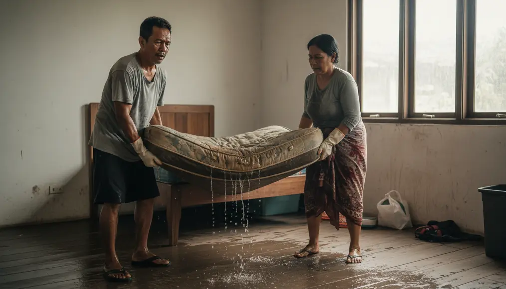 Langkah Awal Penanganan Kamar Tidur Banjir: Prioritas Utama