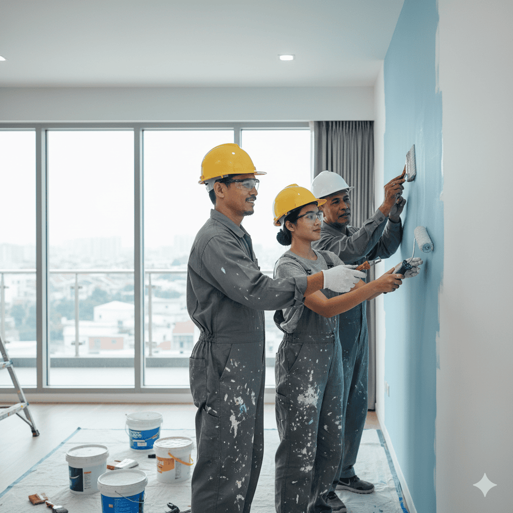 Maksimalkan Hasil Pengecatan dengan Bantuan Berpengalaman!