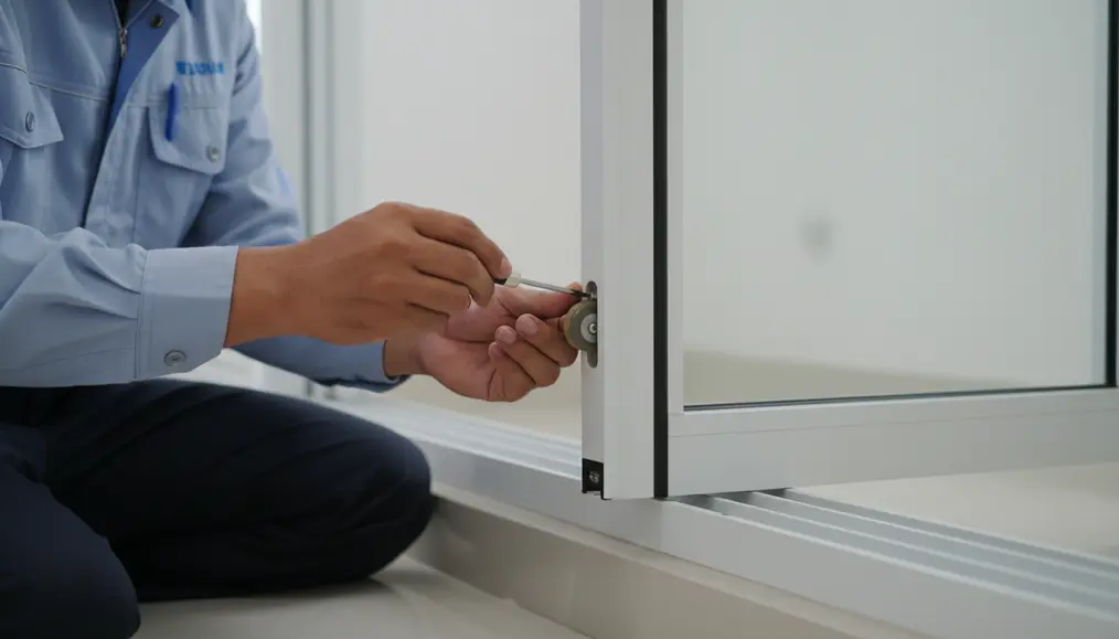 Detail Cara Memperbaiki Pintu Aluminium Geser yang Macet