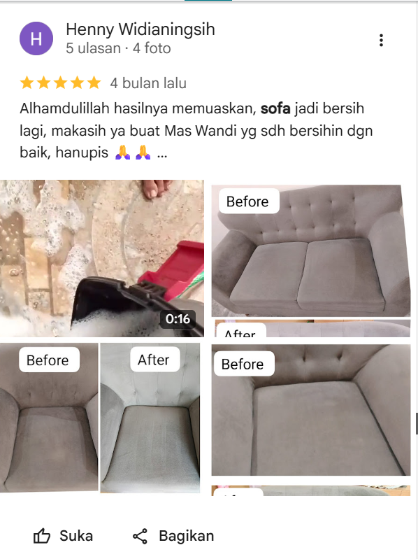 Testimoni Pelanggan Home Steril