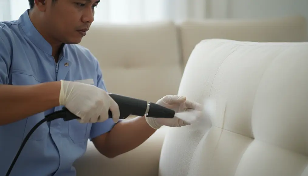 Perbedaan Cuci Sofa Berbasis Uap dengan Metode Konvensional