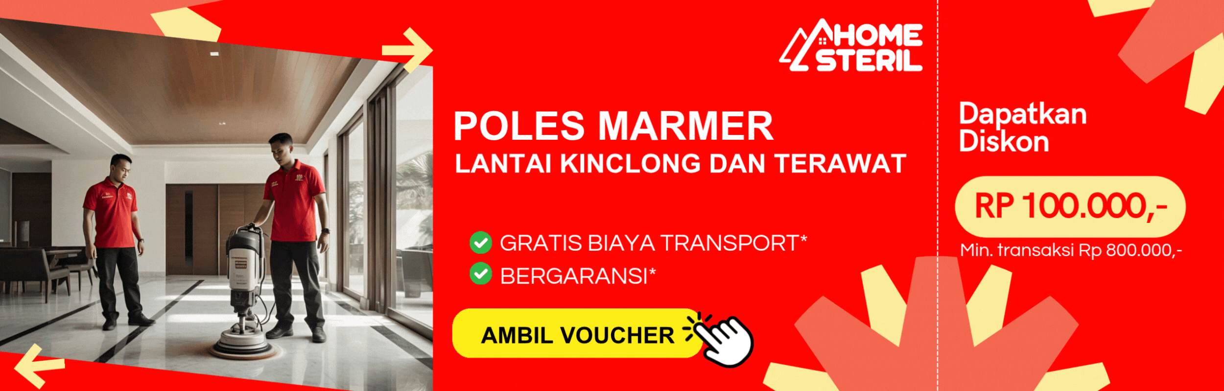 Promo Jasa Poles Marmer di home-steril.com
