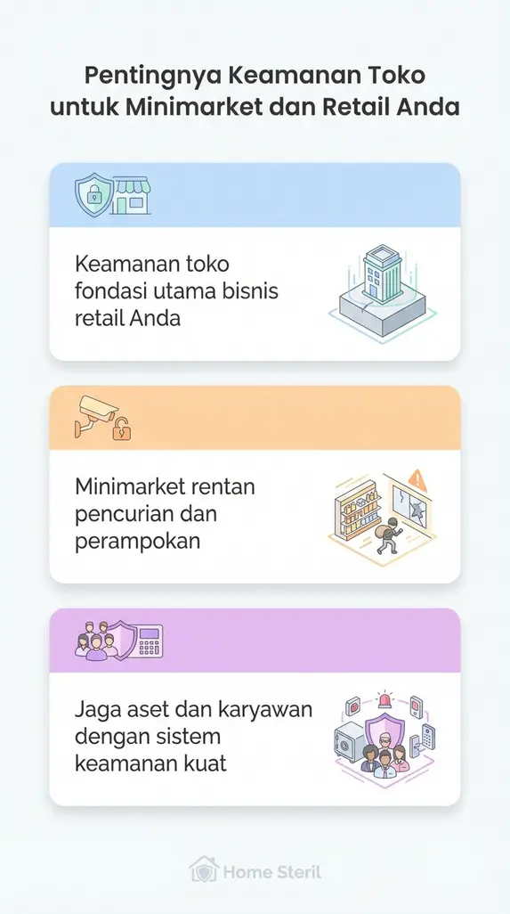 Pentingnya Keamanan Toko untuk Minimarket dan Retail Anda