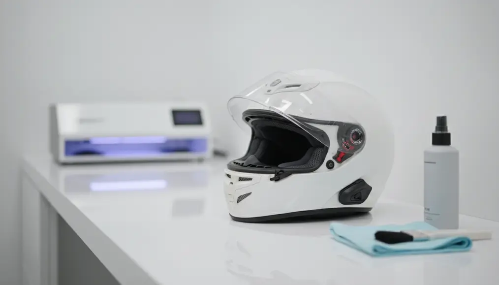 Sterilisasi Helm dengan Sinar UV-C: Efektif Bunuh Kuman?