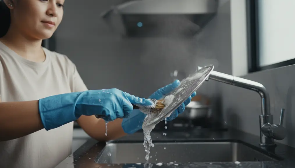 Tips Praktis dan Aman: Cara Membersihkan Filter Berminyak di Rumah