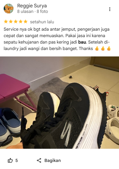 Review Kualitas Laundry Sepatu dari Pelanggan Sneakershoot.id