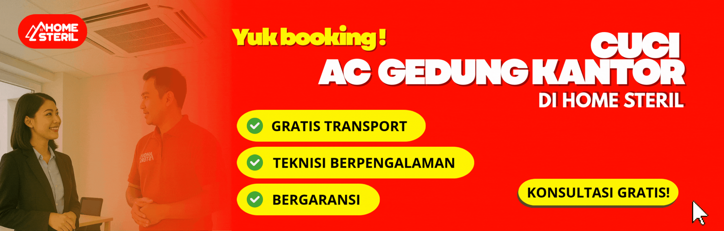 jasa cuci AC gedung di home-steril.com