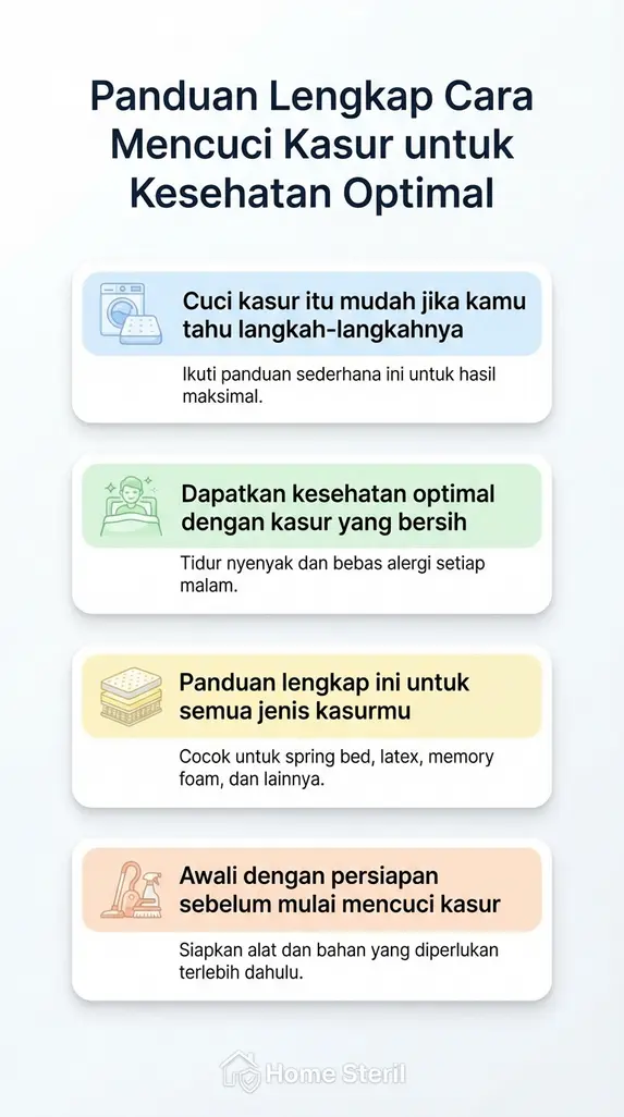 Panduan Lengkap Cara Mencuci Kasur untuk Kesehatan Optimal